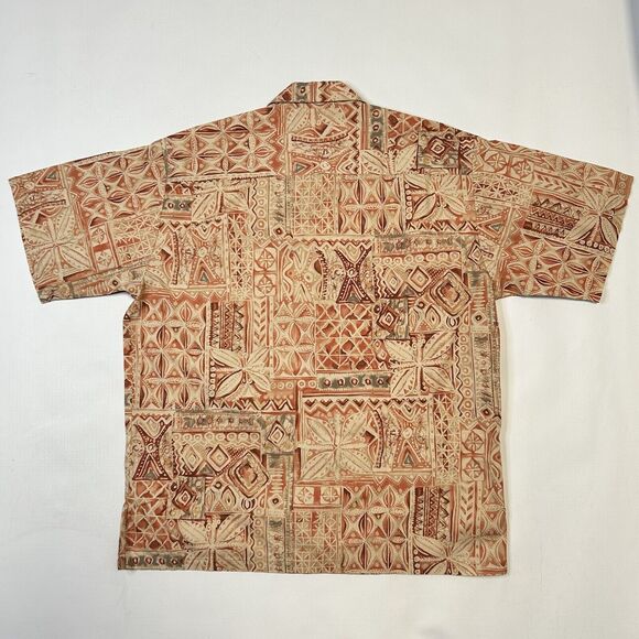 Tori Richard Honolulu Men’s Size Large Hawaiian Tropical Shirt Palm Tree Silk - Picture 2 of 7